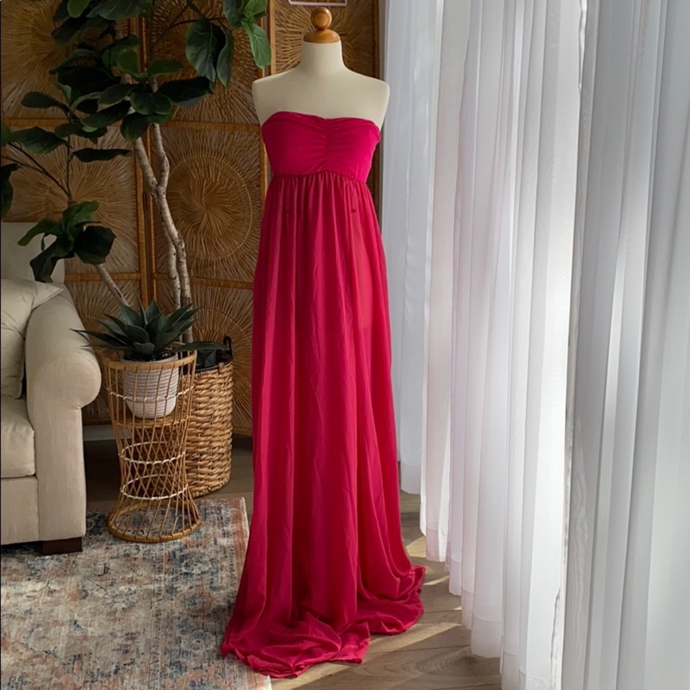 Pinkblush Maternity Strapless Maternity Dress